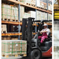 What are the three types of material handling?