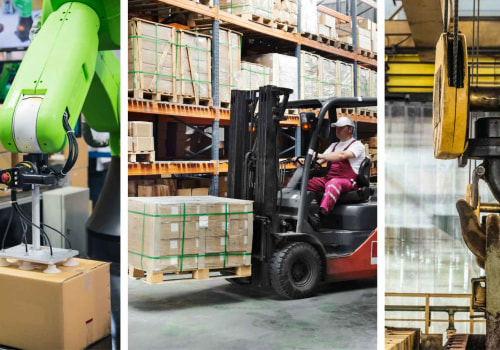 What is the basic principle of material handling in warehouse?